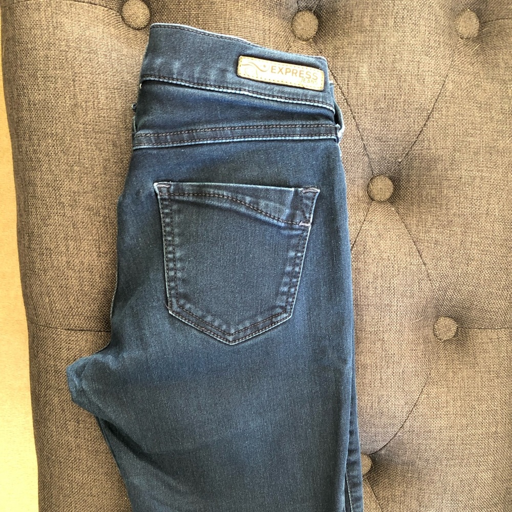 Express “Stella” skinny denim pant